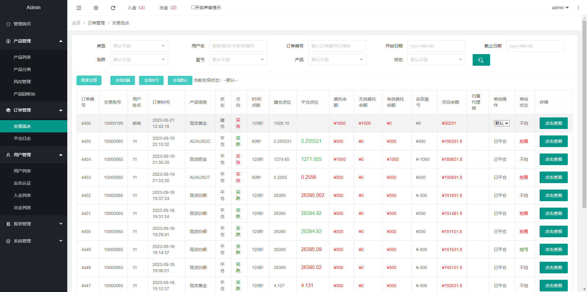 图片[13]-运营版微盘系统/期货黄金白银交易/微交易源码/代理后台 - 66源码-66源码