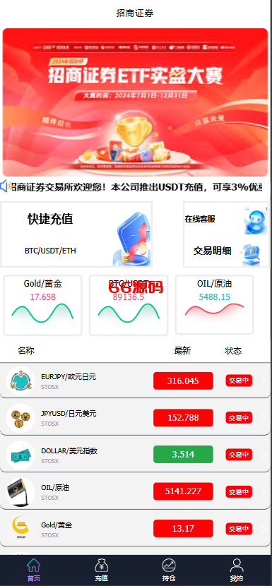 全新二开外汇微交易微盘系统源码/搭建教程-66源码