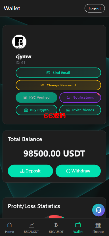 图片[7]-虚拟币微交易投资理财源码/现货交易+杠杆交易+完美K线控制+完整用户输赢控制+代理/前端html+后端PHP-66源码