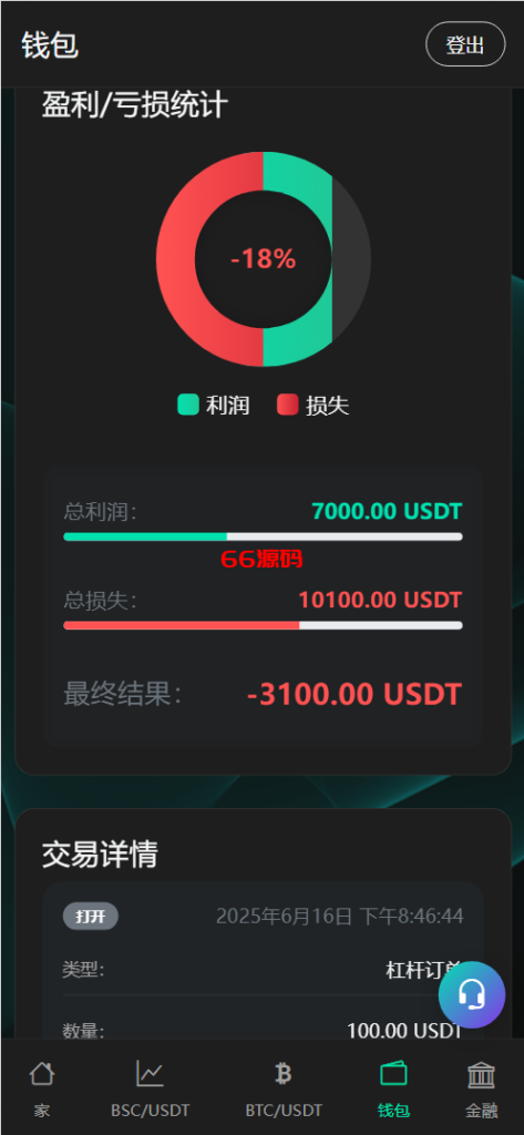 图片[8]-虚拟币微交易投资理财源码/现货交易+杠杆交易+完美K线控制+完整用户输赢控制+代理/前端html+后端PHP-66源码