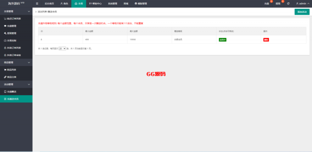 图片[17]-抖音刷单平台系统源码｜自动化抢单+手动接单一体化-66源码