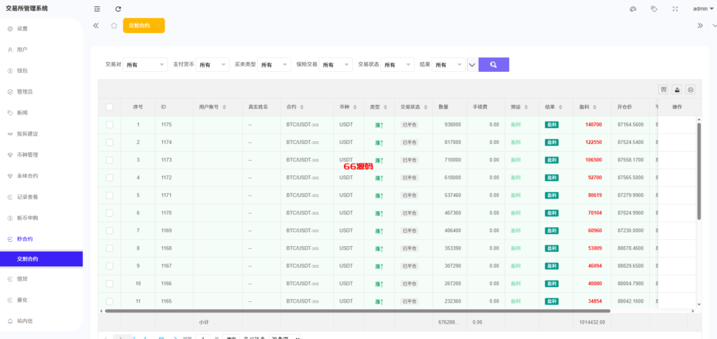 图片[24]-多语言海外综合交易平台源码/外汇·期货·虚拟币·智能量化·贷款·期权支持-66源码