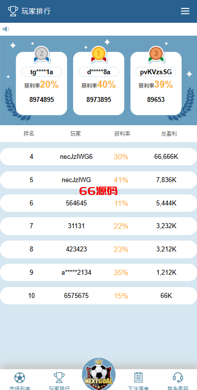图片[9]-反波胆足球投资理财源码/pc自适应/球盘世界杯/多级分销/充值返点-66源码